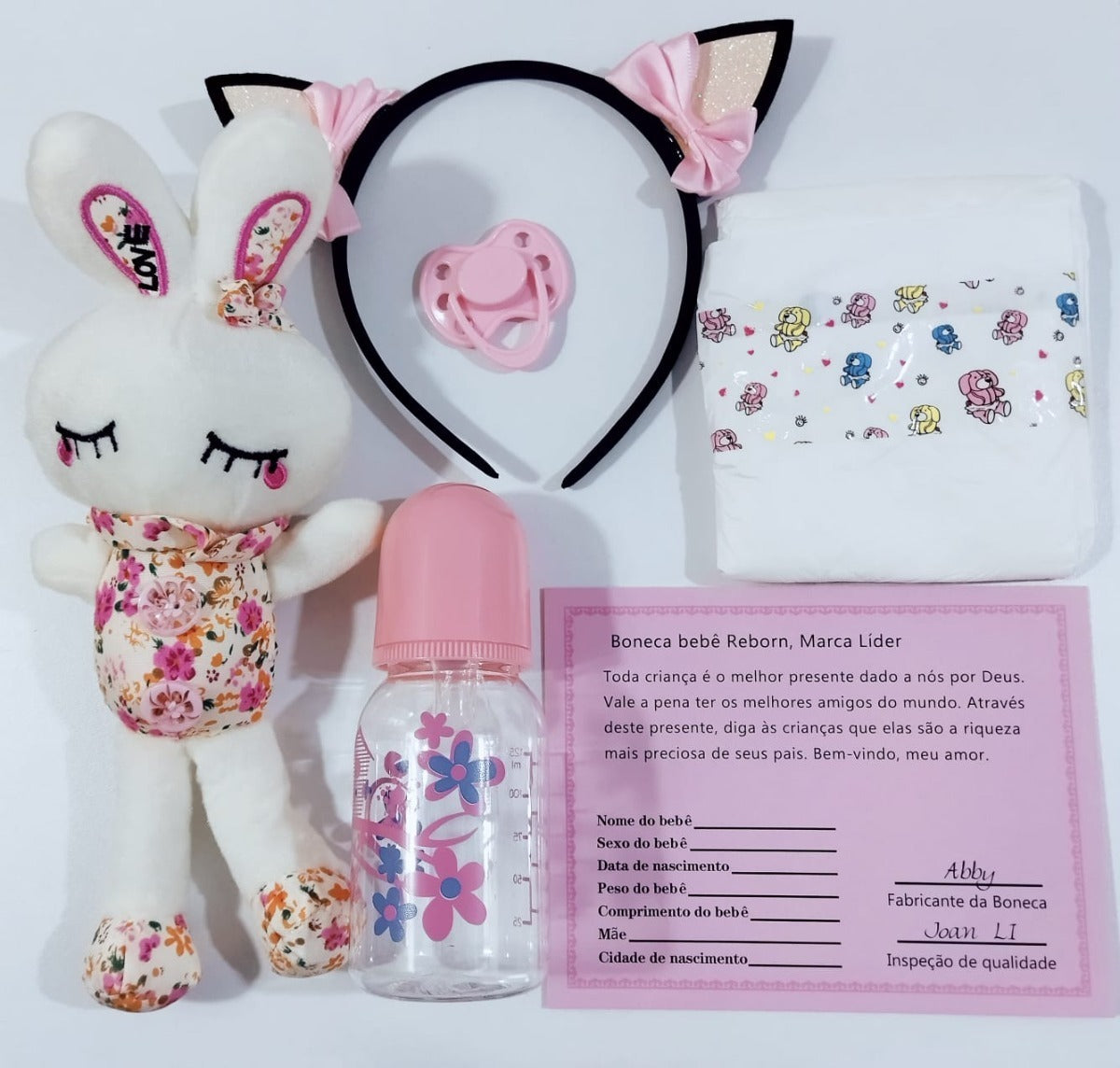 Muneca Reborn 100 Silicona Y Accesorios
