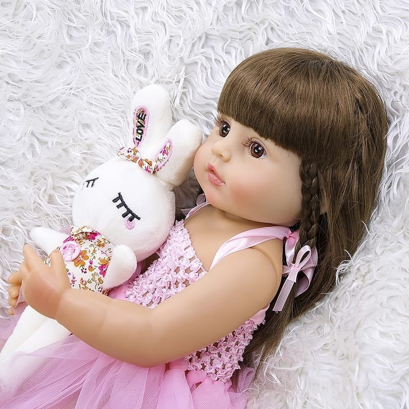 Muneca Reborn 100 Silicona Y Accesorios