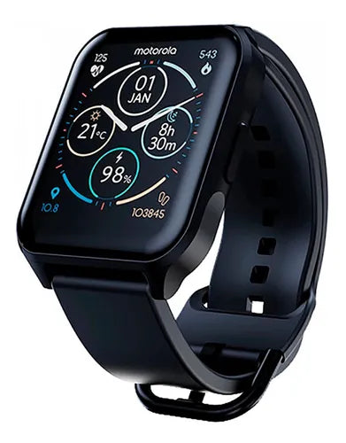 Compatible Con Motorola - Motorola Moto Watch 70 - Reloj In Sistemas operativos compatibles del smartwatch el correcto es con Android iOS