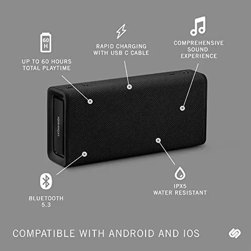 Urbanista Altavoz Bluetooth 5.3, Altavoz Inalámbrico