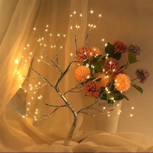 lámpara Magic Tree Light Fairy Wire, 108 Led, Decoración