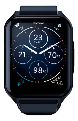Compatible Con Motorola - Motorola Moto Watch 70 - Reloj In Sistemas operativos compatibles del smartwatch el correcto es con Android iOS
