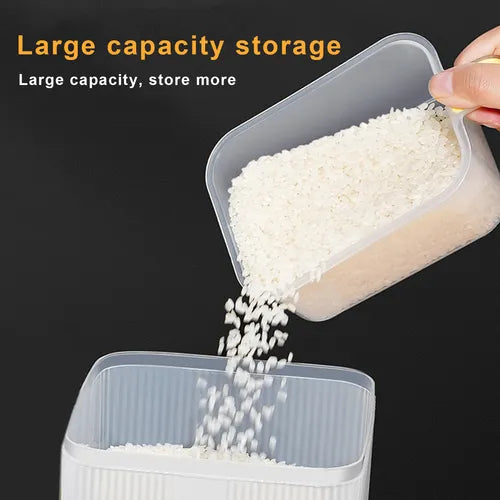 Dispensador De Arroz, Recipiente Grande Para Almacenar Grano