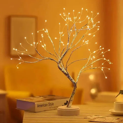 lámpara Magic Tree Light Fairy Wire, 108 Led, Decoración