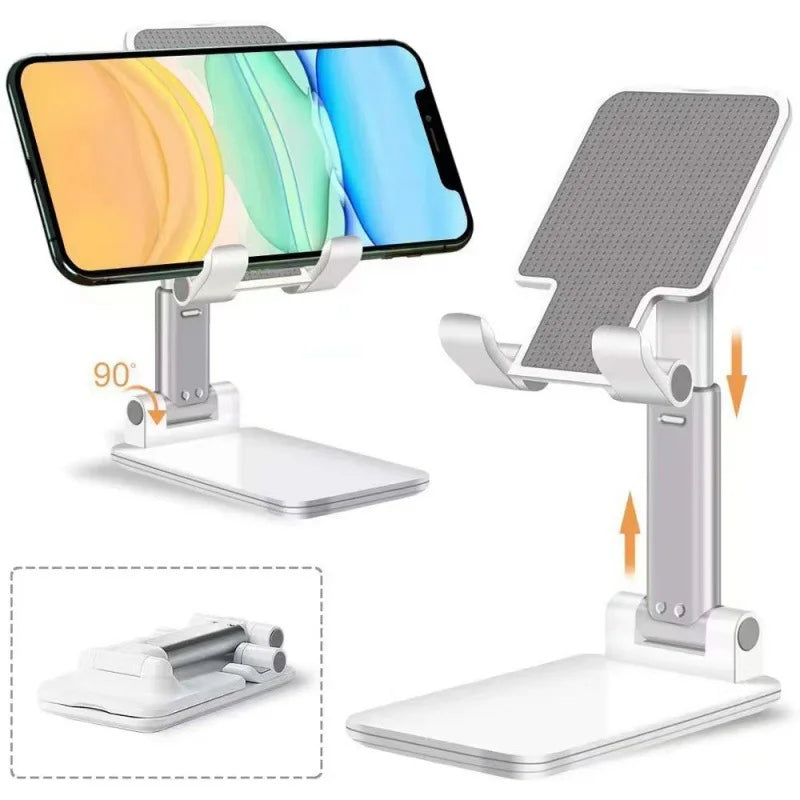Soporte de teléfono portátil plegable para transmisión en vivo, clases en línea