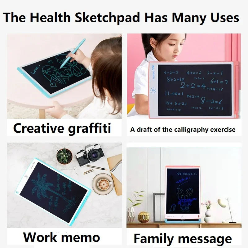 tablero de escritura Lcd, 8.5 PULGADAS tableta Lcd para diseños, cuaderno electrónico gráfico, tableta mágica para dibujar