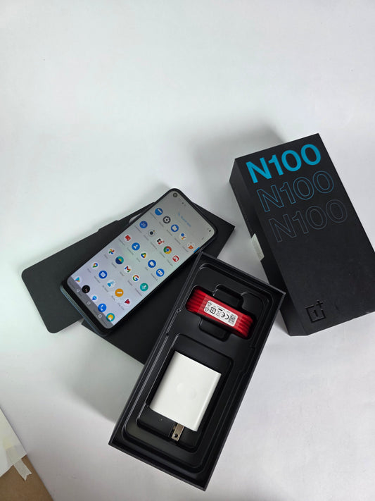 OnePlus N100 – Equipo de Exhibición | 64GB + Cargador Original