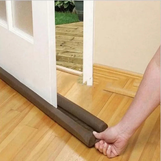 Protector para puerta adaptable .ahorro de energía, aislante, aire frío, viento y